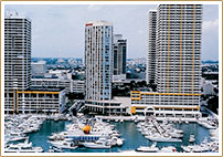 Miami Package includes Miami Marriott Biscayne Bay, Miami city tour, zoological park, a bay cruise, and dinner.